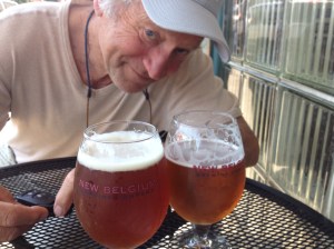 Lunch in Florence - Ranger IPA for Ralph and Manny's Pale Ale for me.  Lunch also included a couple of pub burgers.  