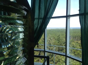 3rd order Fresnel lens at the Gray's Harbor lighthouse