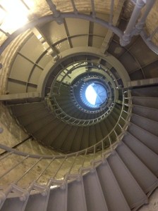 Looks like a long way up, but it really wasn't.