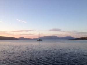 Sunset at Spencer Spit