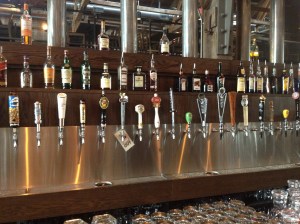 Craft - many beers on tap