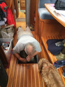 Ralph and Charlie fixing things