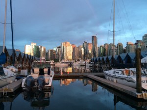 Beautiful downtown Vancouver