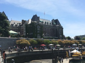 Victoria - we stopped in to see our friends Dick and Sue who were at the docks there