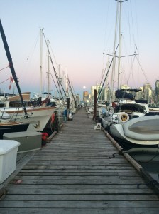 Dock at Vancouver Rowing Club