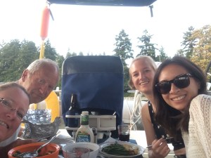 Fun dinners on board!