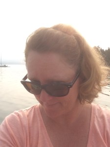 Ralph gave me a haircut - much easier to manage