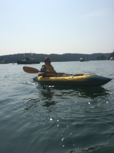 Noah Kayaking