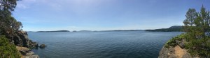 Panorama from Russell Island views