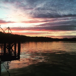 Sunset at Squirrel Cove