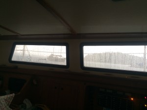 Rain at Friday Harbor