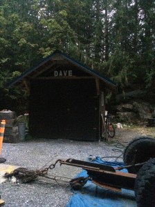 Dave's shed I guess