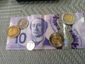 Canadian Money - I think this is $15.35