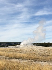 Old Faithful doing it's thing!